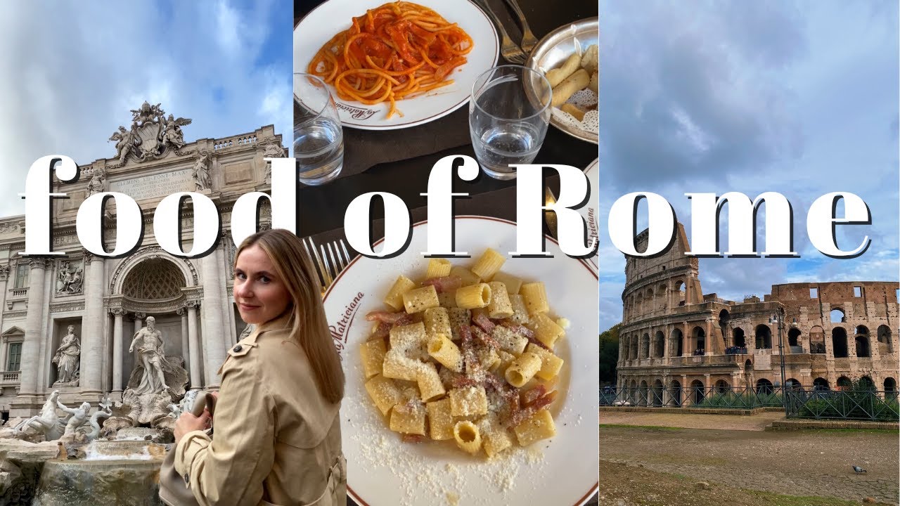 The Best Rome Restaurants, Cafes, Bakeries & Bars | Rome Food Guide 2023 | What to eat in Rome