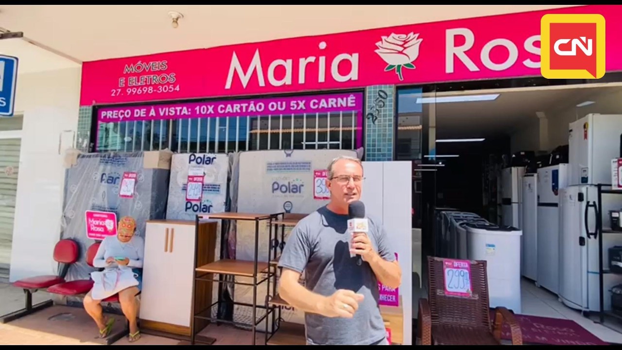 Confira as promoções das lojas Maria Rosa Móveis e eletros