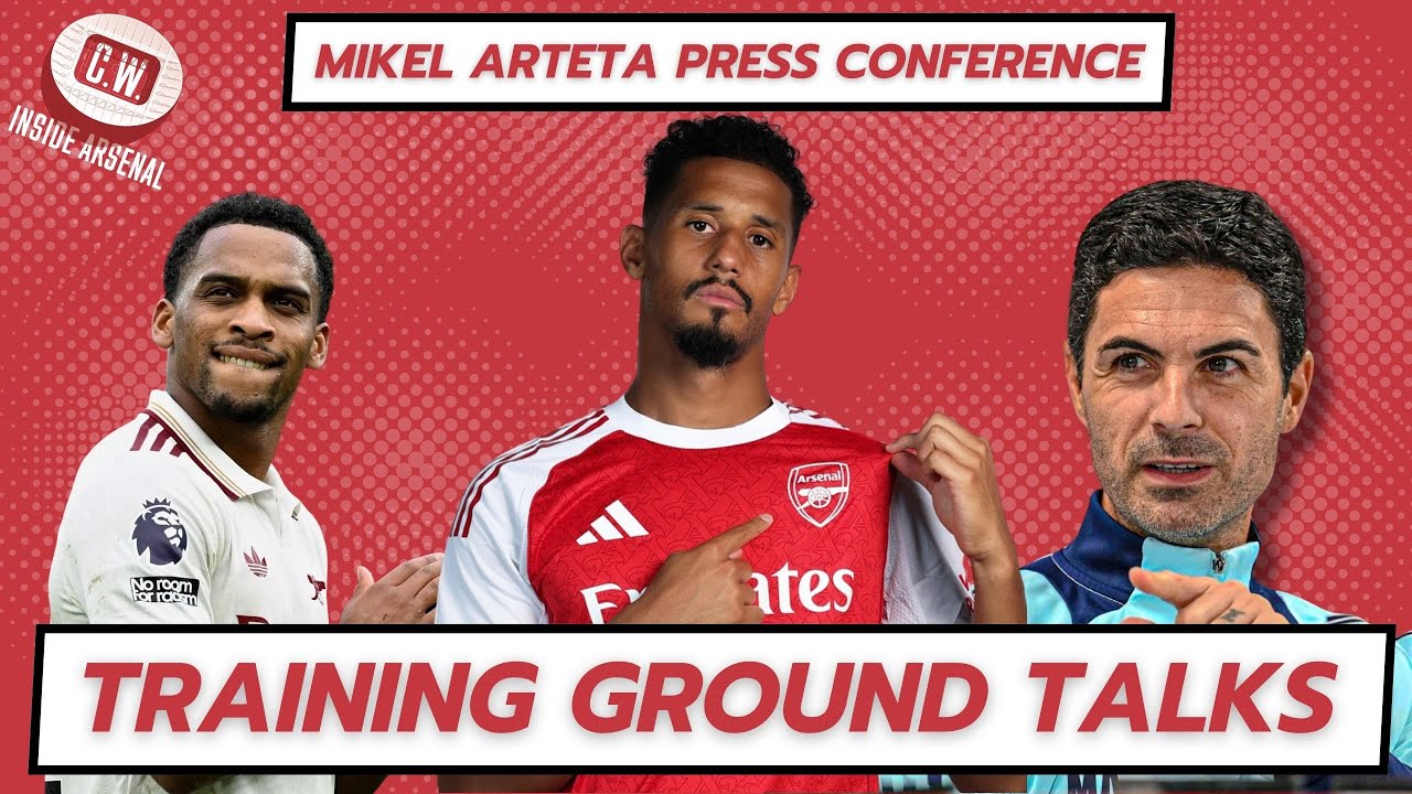 Arsenal latest news: Arteta's team meeting | Saliba and Timber out | Calafiori trains