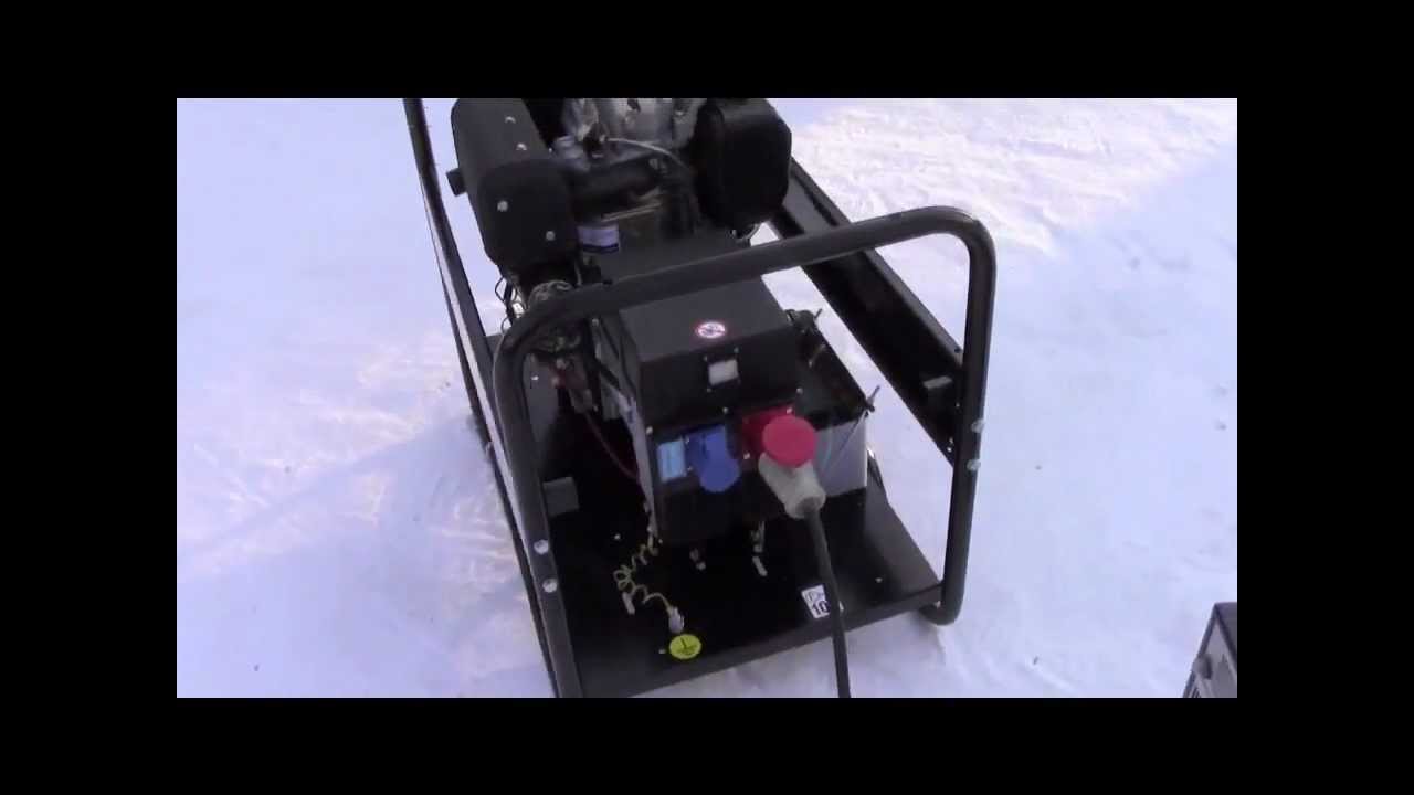 AXO Generators ACDE 7000T: generatore diesel con motore 10Hp e avviamento elettrico