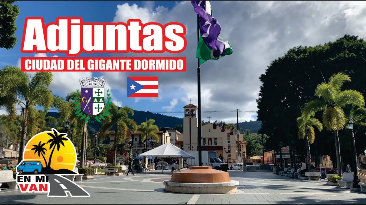 Road Trip por Adjuntas, Puerto Rico Ciudad del Gigante Dormido