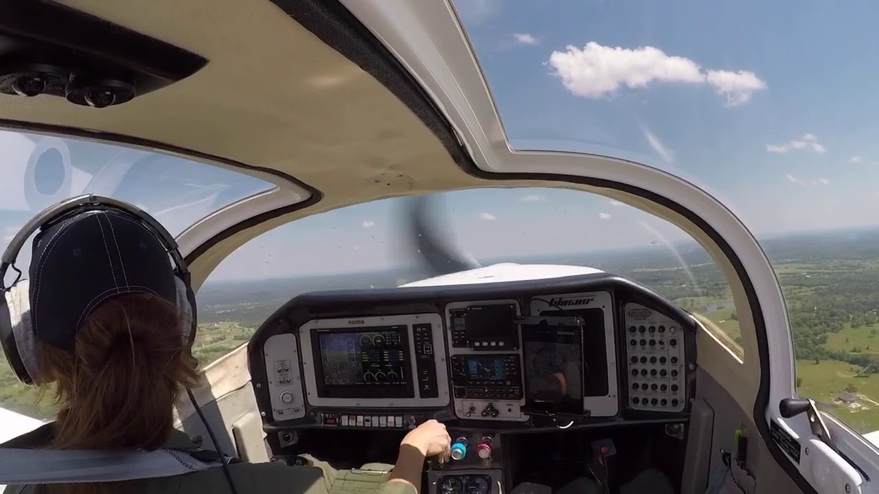 Glasair Super II RG Landing