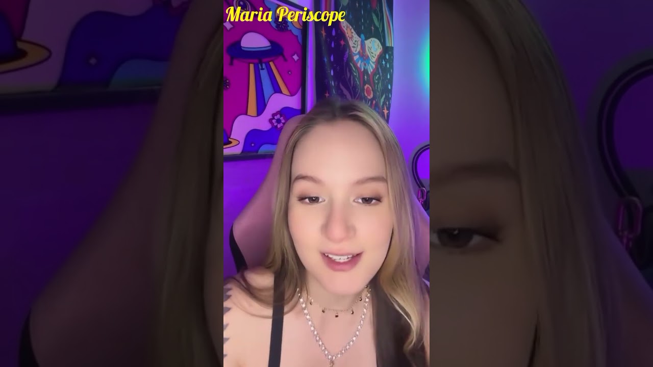 Maria Periscope ⭐ 76 #beautiful #livestream  #periscope #broadcasting latest #bigolive
