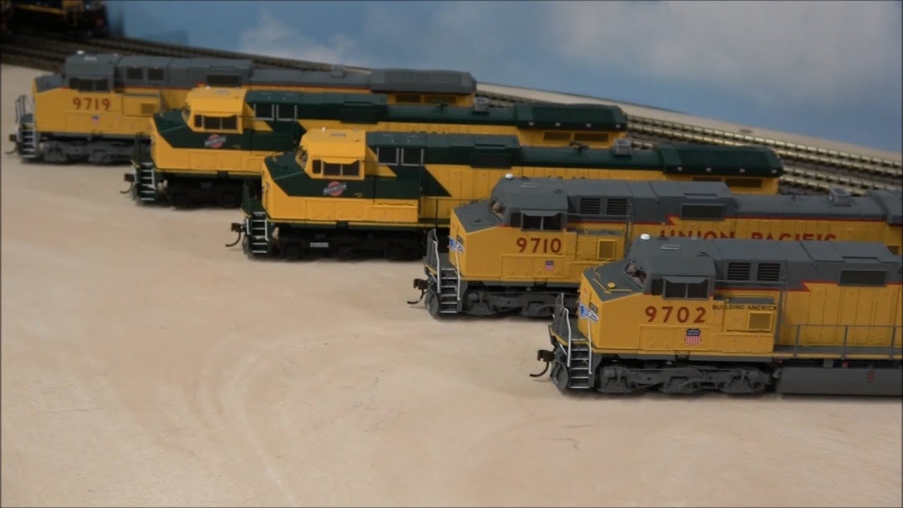 Обзор: Athearn Genesis HO Dash 9 (9-44CW) с Tsunami 2 DCC!