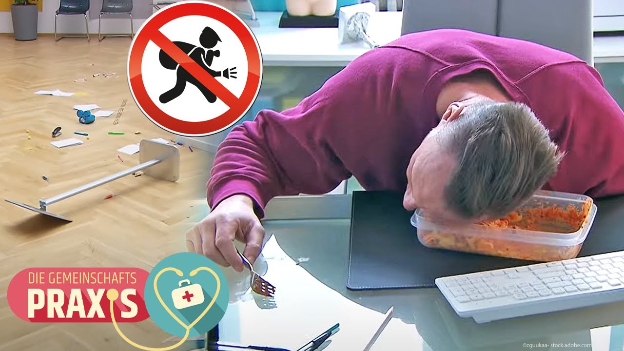 Einbruch in die Praxis! Ist Erwin tablettenabh&auml;ngig? | Die Gemeinschaftspraxis | SAT.1