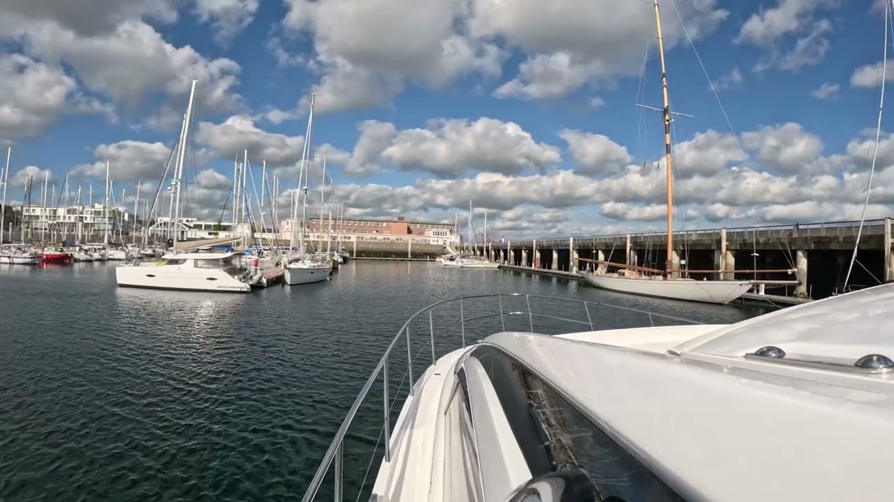 Brest Chateau marina