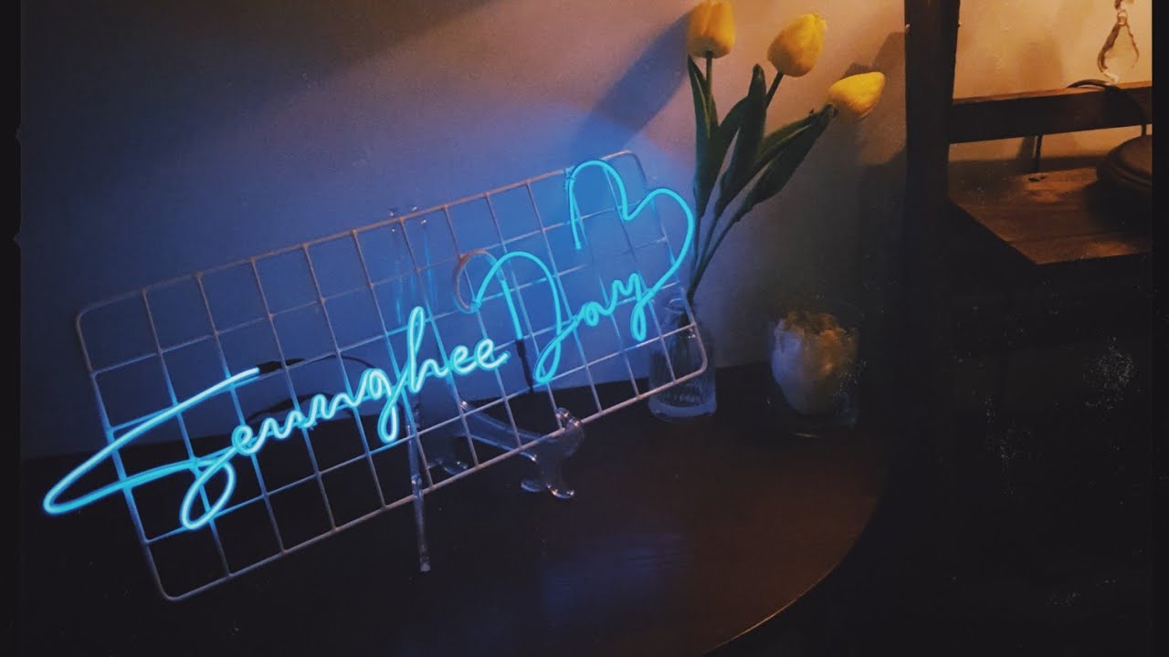 [VLOG] 네온사인 원데이 클래스받았어효♡ (feat. 학창시절 이야기들 )