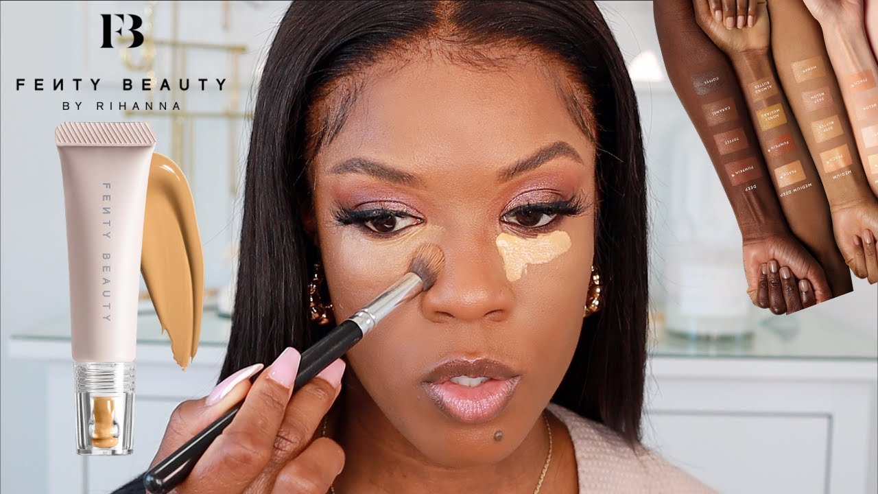 НОВЫЙ FENTY BEAUTY BRIGHT FIX КОРРЕКТОР ДЛЯ ГЛАЗ | МАСЛО МИНДАЛЯ + МЕД