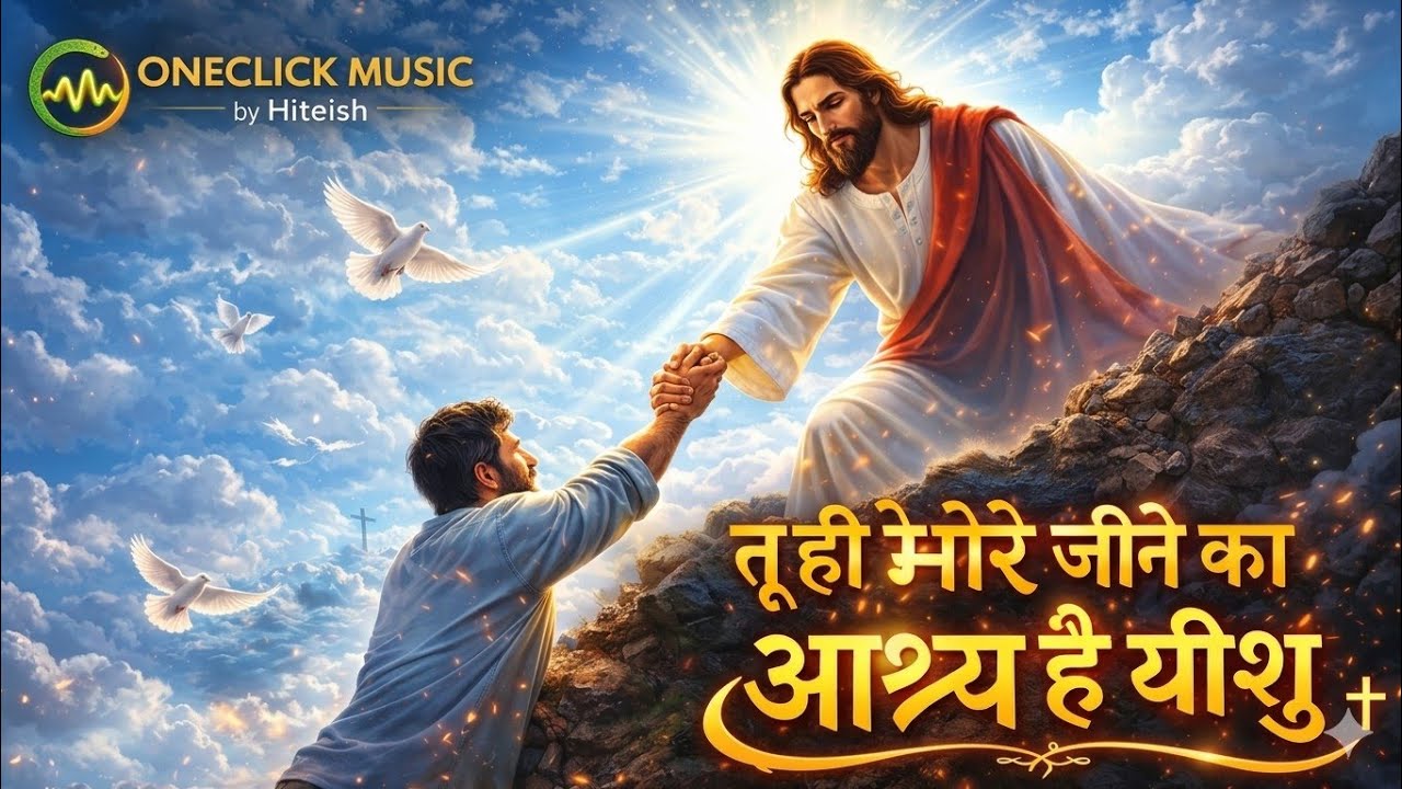 तू ही मेरे जीने का आश्रय है यीशु | Hindi Christian Song | Jesus Worship | One Click Music