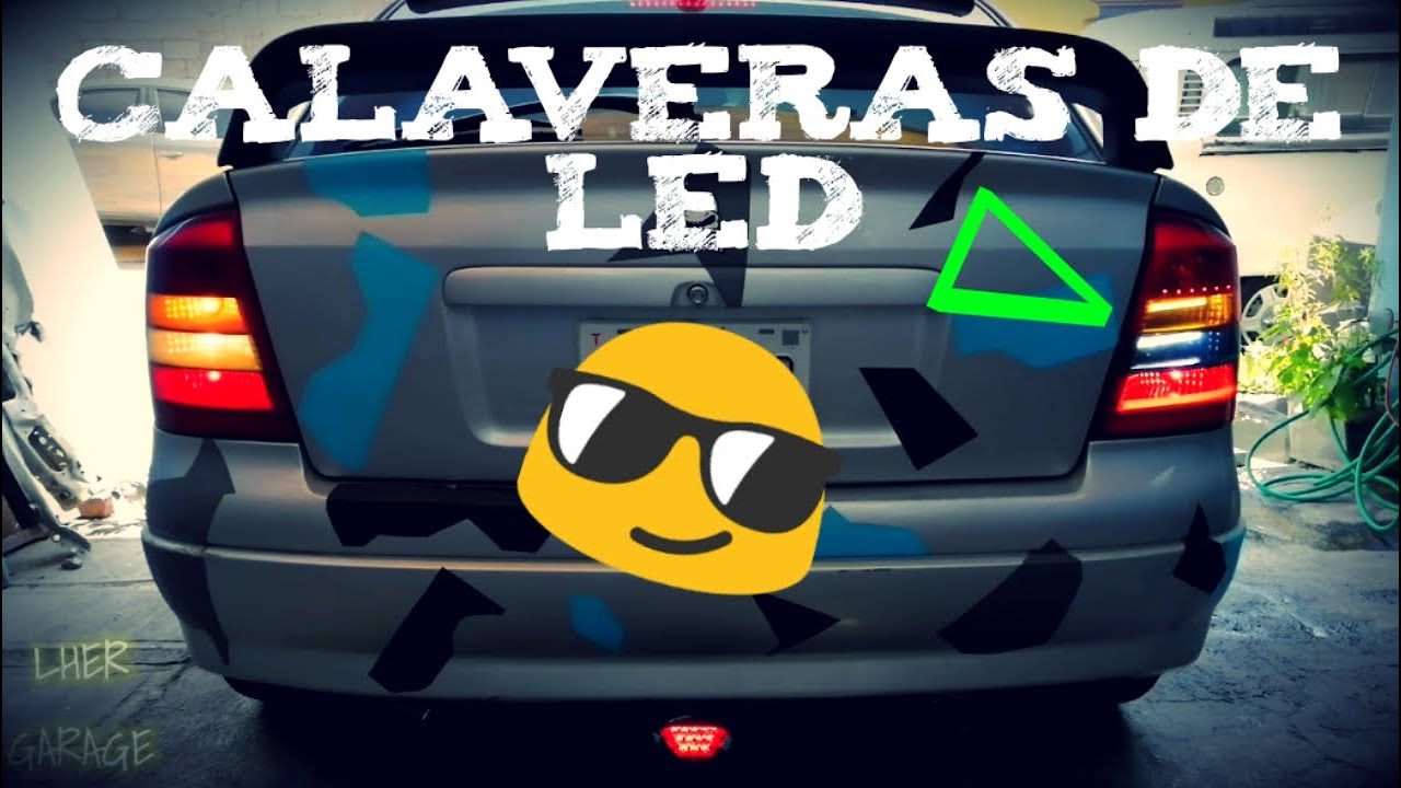CALAVERAS DE LED AL OPEL ASTRA G || LUIS HER