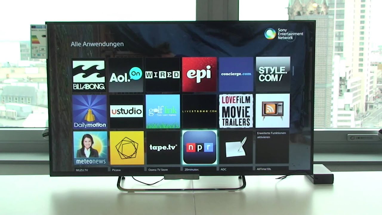 SONY KDL-42W655 LED Fernseher Hands On Test - Deutsch / German ►► notebooksbilliger.de