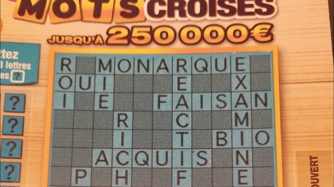 30€ Challenge : Maxi mots croisés 🟦💬