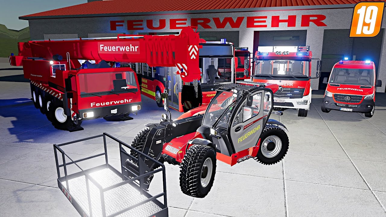 Spezial Einsatzfahrzeuge für die Feuerwehr Stuttgart | LS19 Feuerwehr