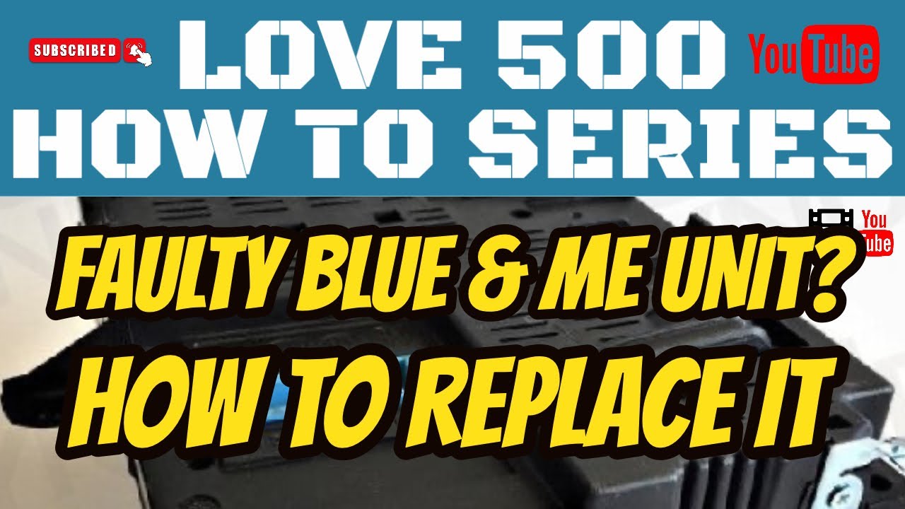 Замена неисправного модуля ЭБУ Blue & Me — ОБНОВЛЕНИЕ — в Fiat 500 или Abarth — Love 500 How to S...
