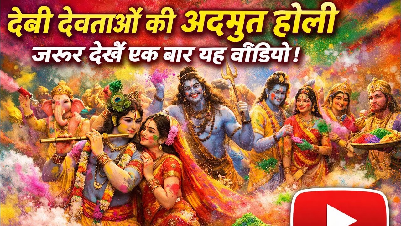 देव और देवी होली की ऐसी कथा आज से पहले नहीं सुनी होगी#trending #viral