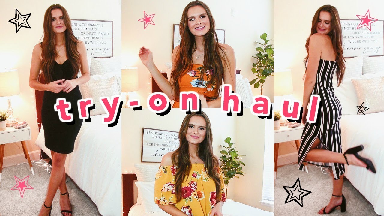 SUMMER TRY-ON CLOTHING HAUL 2018