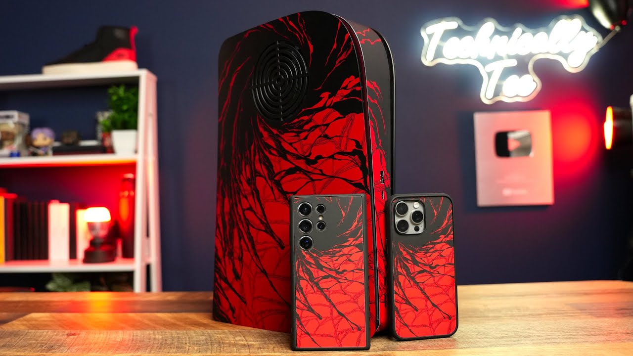 The ALL NEW Carnage dBrand Skin + PS5 Darkplates 2.0!
