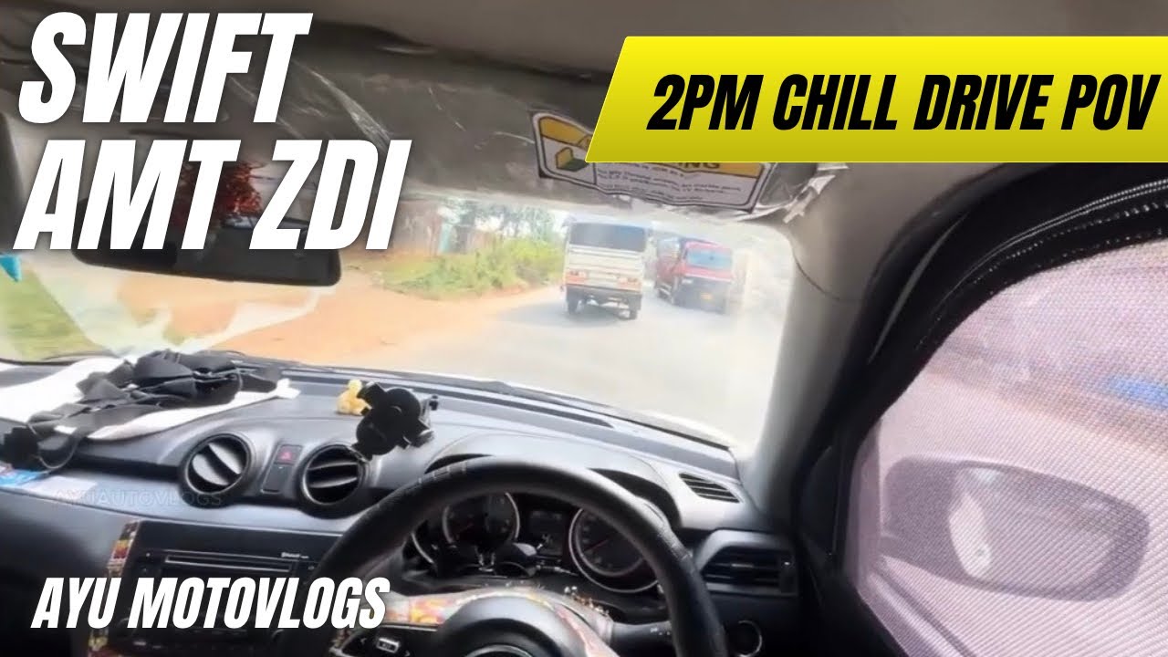 SWIFT ZDI | 2PM DRIVE POV | HEAD MOUNT (iPhone) | AYUAUTOVLOGS