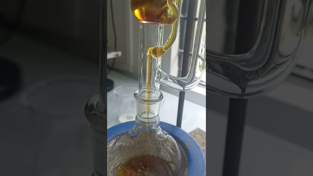 Soxhlet Extraction #experiment#shorts#viral#minivlog
