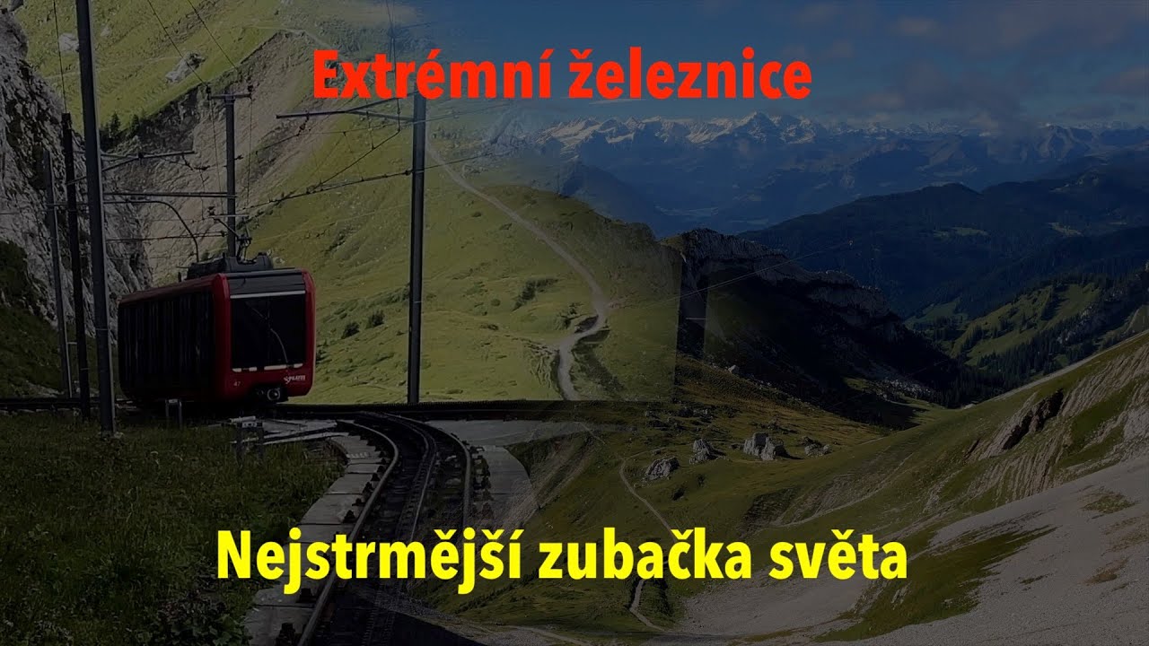 Vlak stoupající po střeše: Nejstrmější zubačka světa