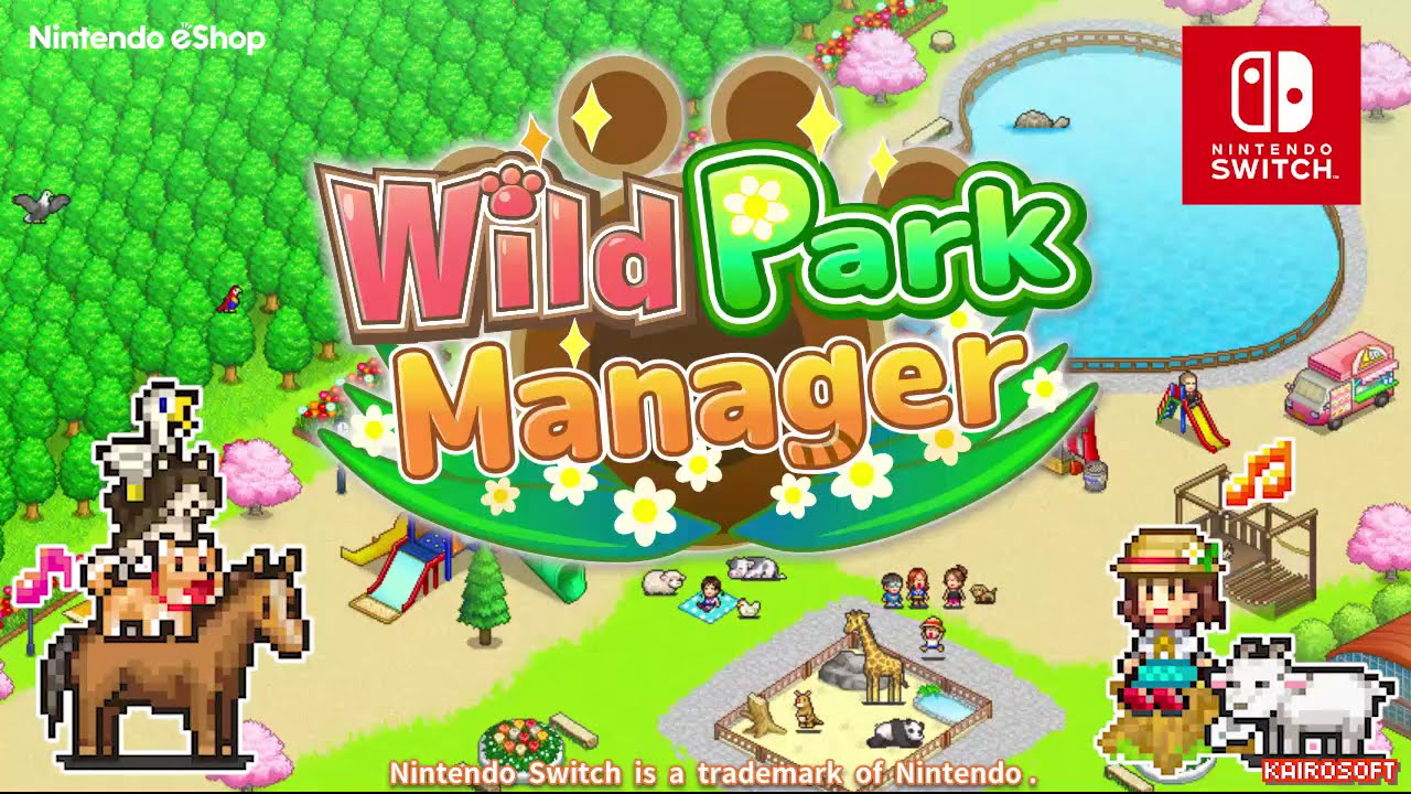 Wild Park Manager | Trailer (Nintendo Switch)