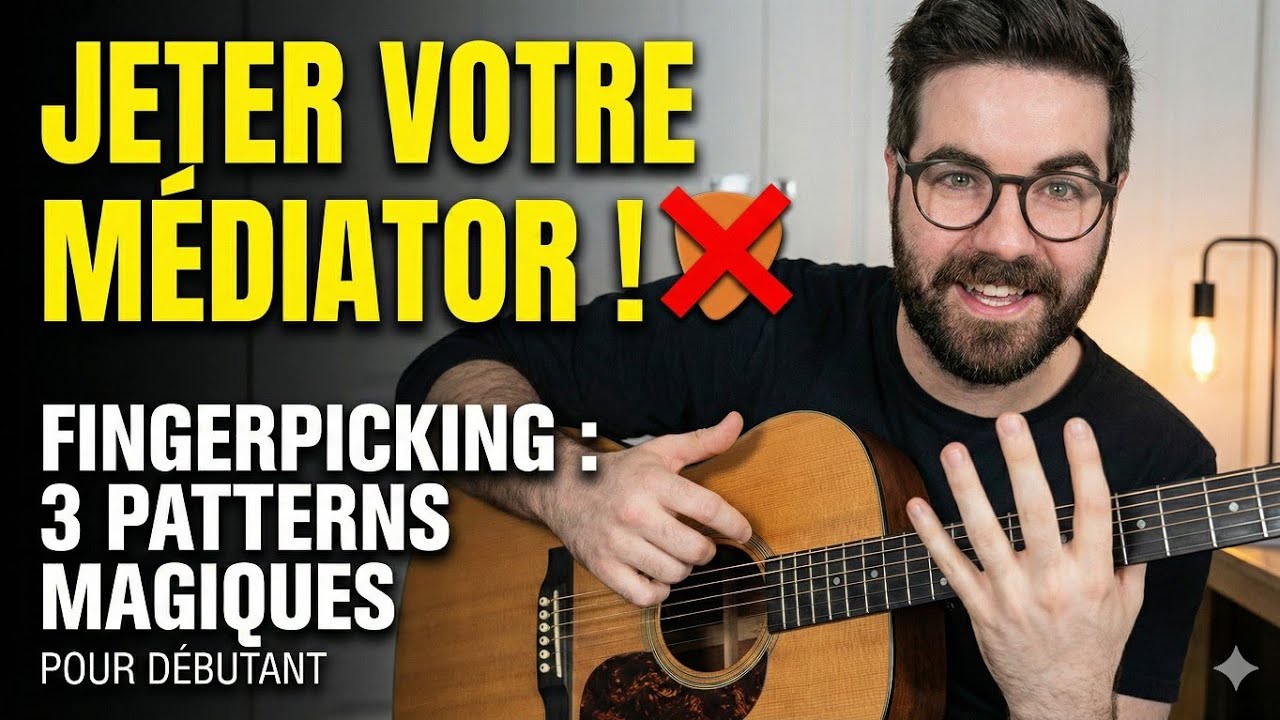 Ne grattez plus ! Débutez le Fingerpicking avec ces 3 motifs (Cowboys Fringants, Beatles...)