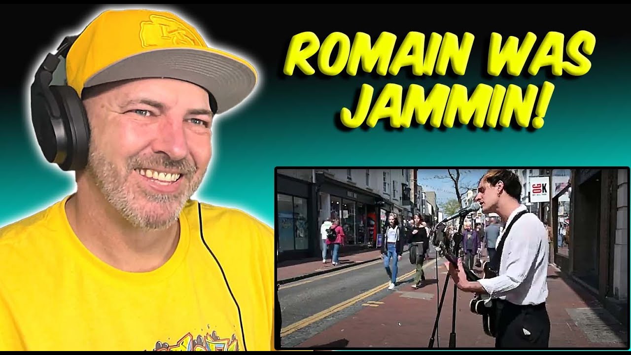 Graffiti Artist REACTS to Romain Axisa from The Big Push. This whole Band can be Lead Singers?!