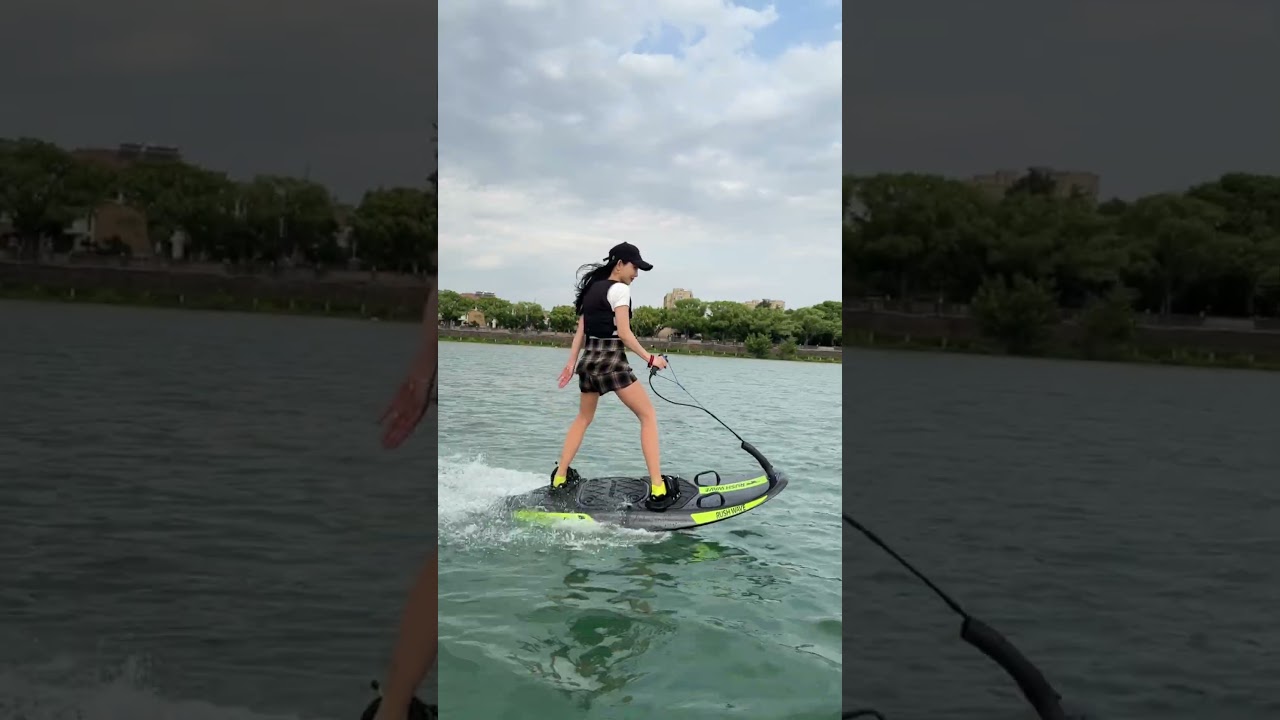 RUSH WAVE ,Gasoline-powered surfboard#rushwave  #Surfing #surfboard #gasolinesurfboard
