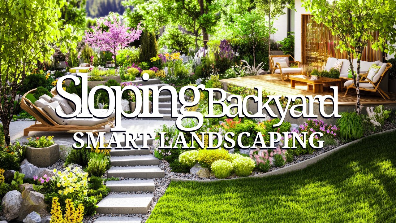 Transforming Sloping Backyard into a Beautiful Modern Garden