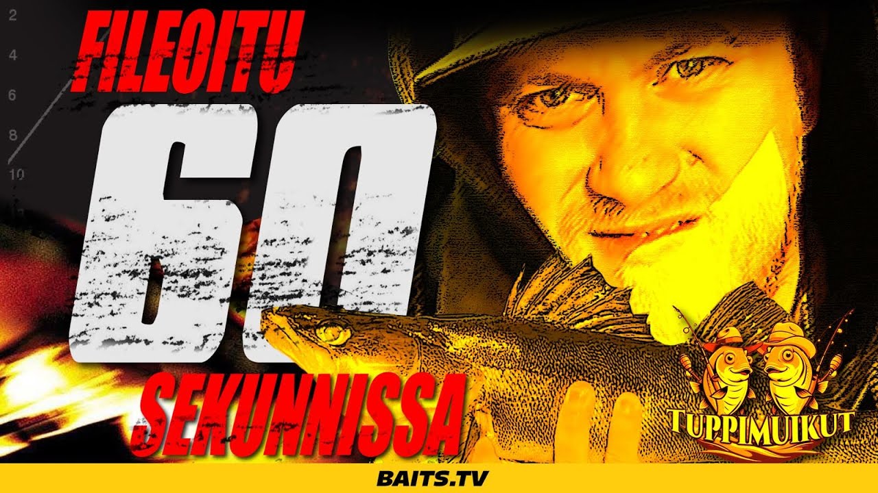 Tuppimuikkujen matkassa: Nopein ja helpoin kuhan fileointi