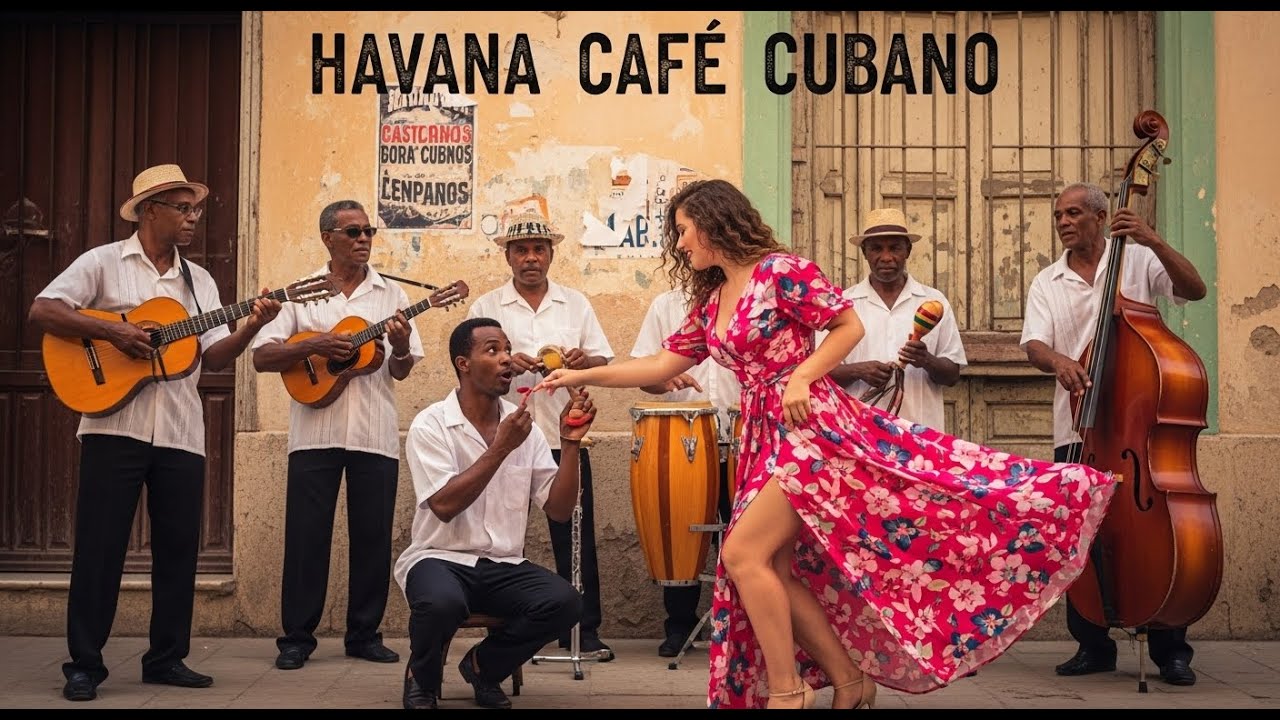 Café Cubano Music 🎹: Caribbean Café Nights & Gentle Piano Jazz • mix7