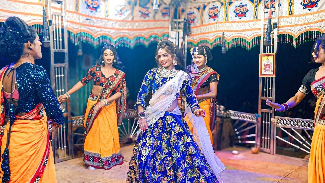 Hinjilibahali natak ledis heroine and sakhi sambalpuri 9348883938 