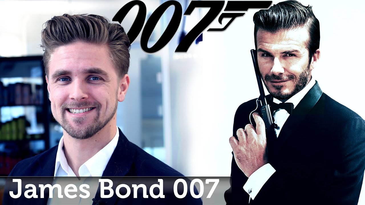 James Bond Hair - David Beckham 007 - Classic Hairstyle