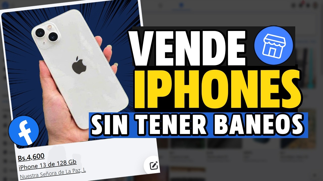 C&Oacute;MO VENDER PRODUCTOS APPLE en Facebook Marketplace (SIN QUE TE SANCIONEN) | PARTE #1🔥