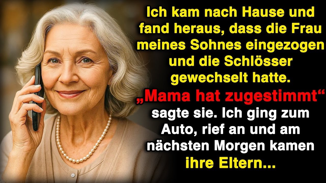 Die Frau meines Sohnes zog ohne zu fragen in mein Haus  Also stellte ich es zum Verkauf und