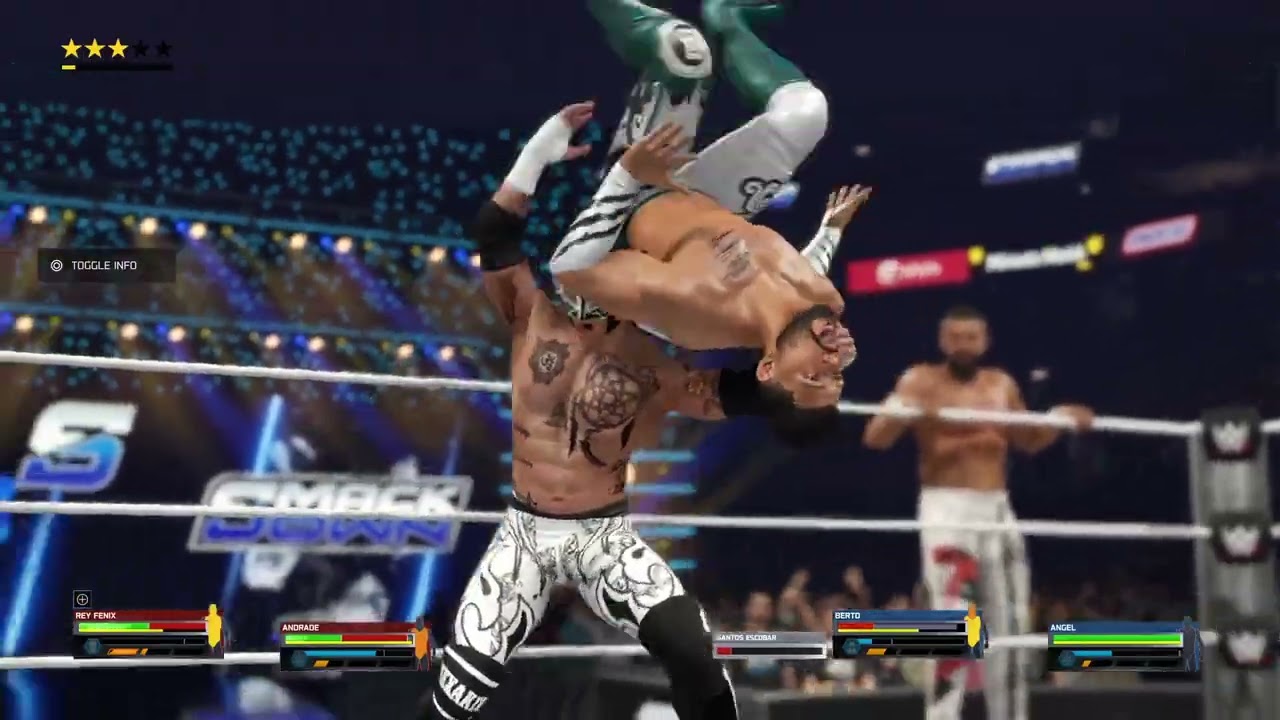 WWE 2K25 - Smackdown | Part 5 | Andrade & Rey Fenix Vs Los Garzas