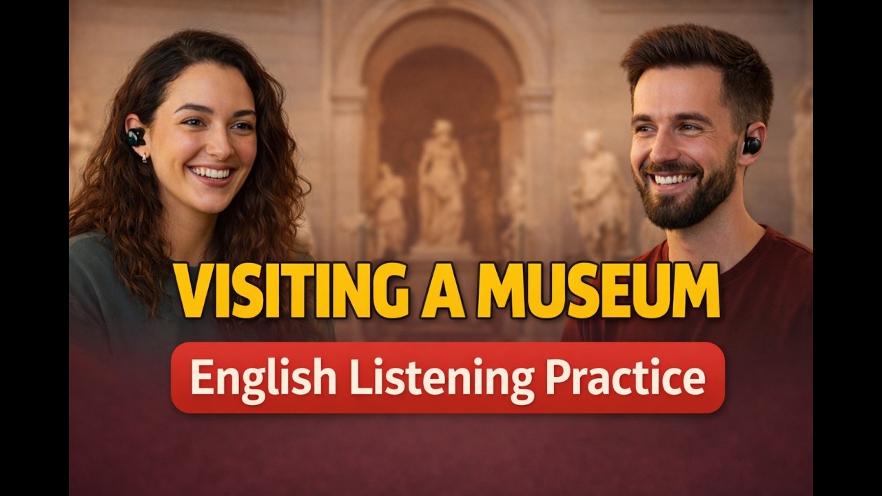 Visiting a Museum | English Conversation Practice | Episode 50
