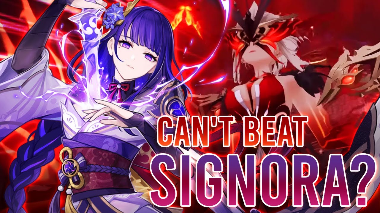 Can We FIX This Genshin Account and FINALLY Beat SIGNORA? (Part 2)