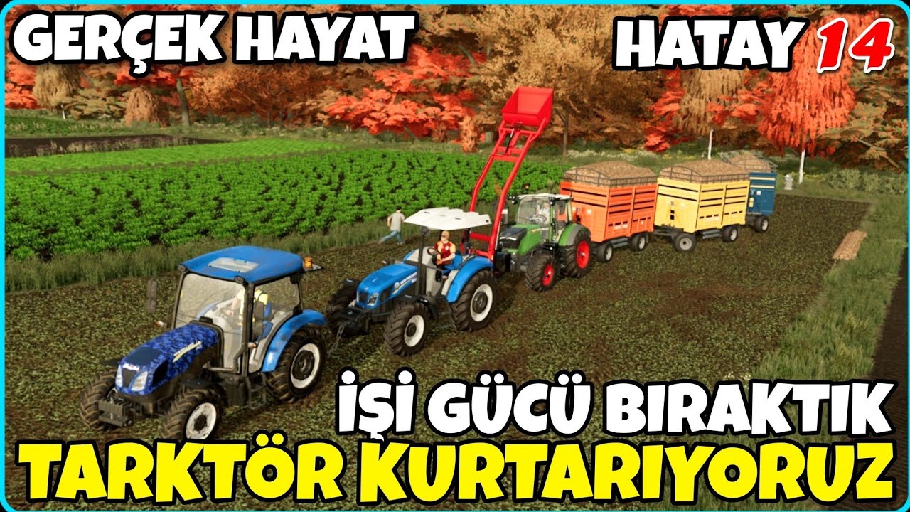 TARLADA BATAN 60 TON ŞEKER PANCARI YÜKLÜ TRAKTÖRÜ KURTARDIK ! MUHTAR'IN FENDT 200 VARIO DA BATTI 🤦🏻