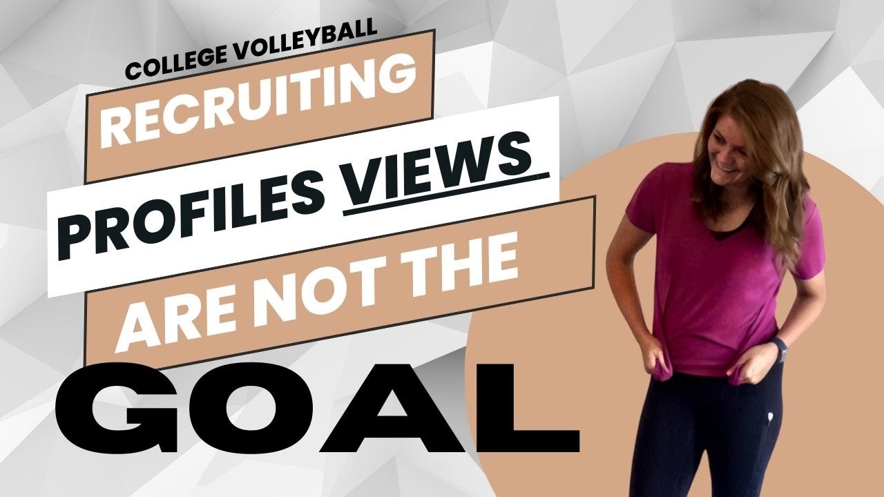 Are recruiting profiles necessary for the college volleyball recruiting process?