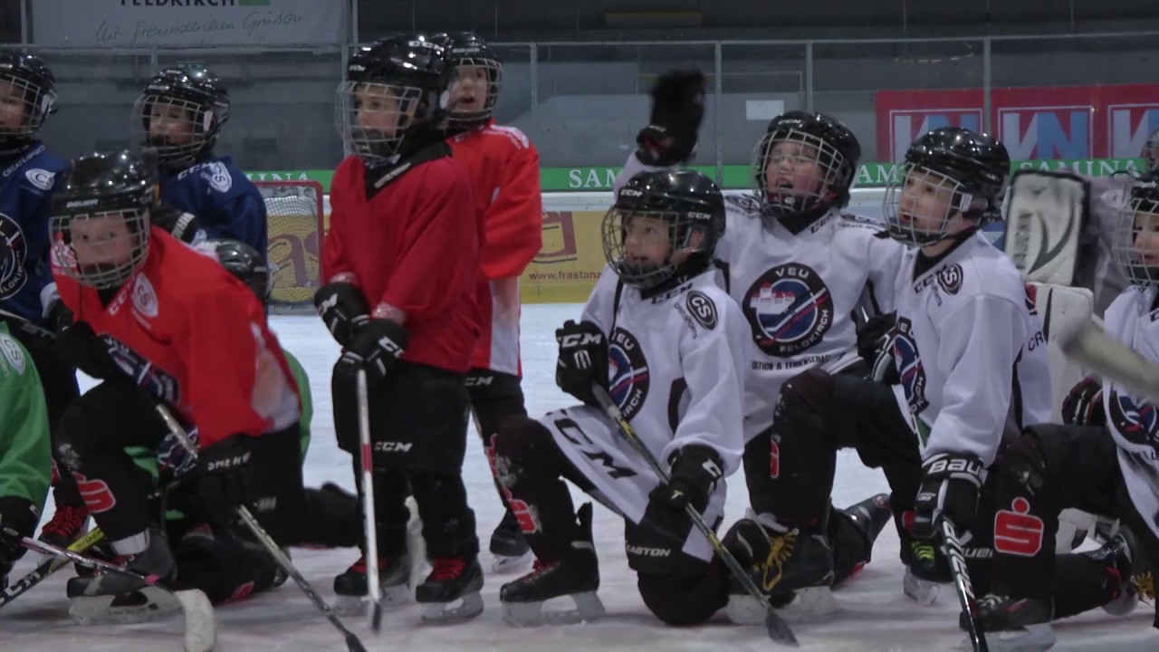 RTV Vorarlberg Eishockey Kids bei der VEU Feldkirch