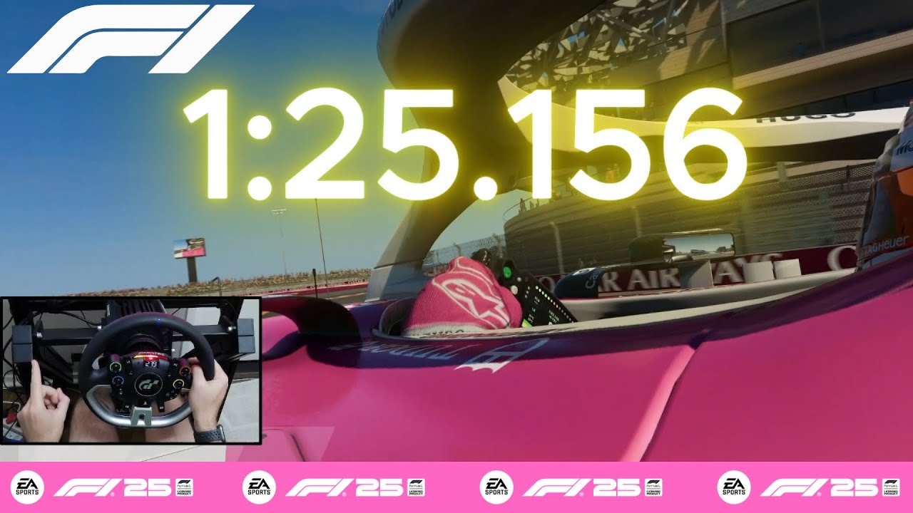 F1 25 Катар | 7 мощных столкновений перед идеальным золотым кругом
