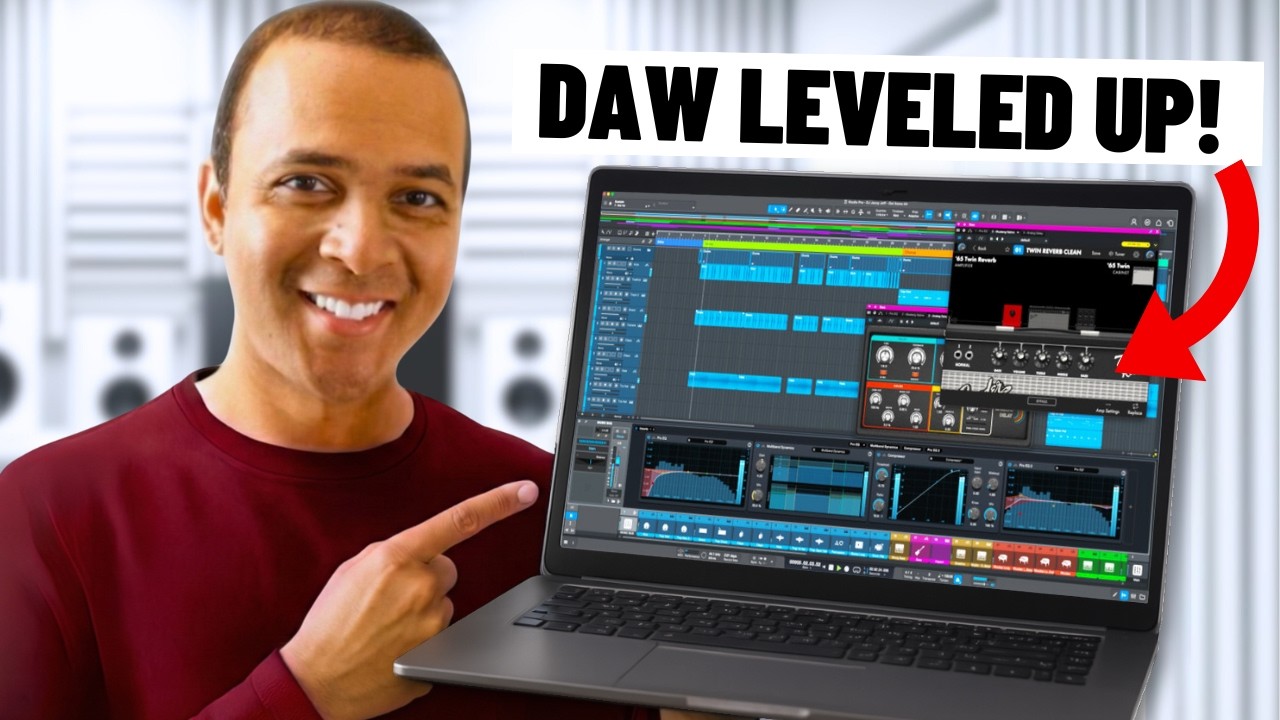 TOP 7 new features in FENDER'S NEW DAW!