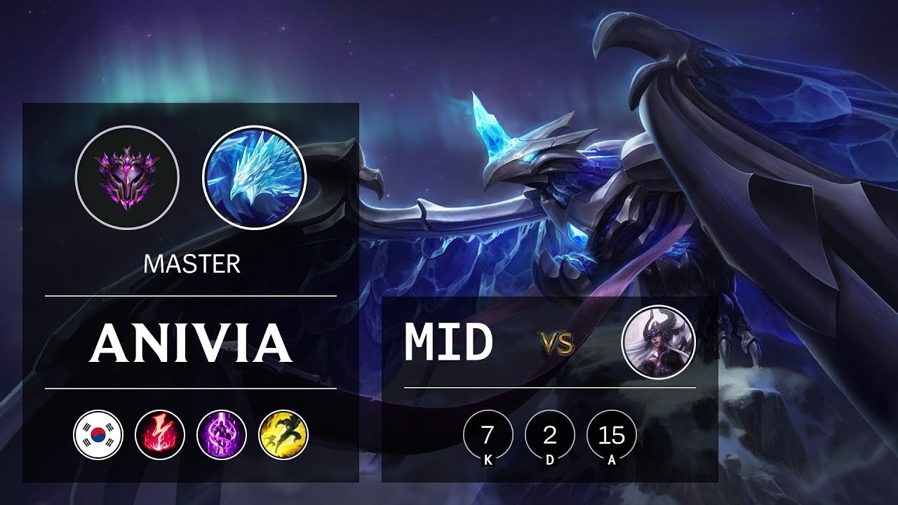 Anivia Mid vs Syndra - KR Master Patch 9.20