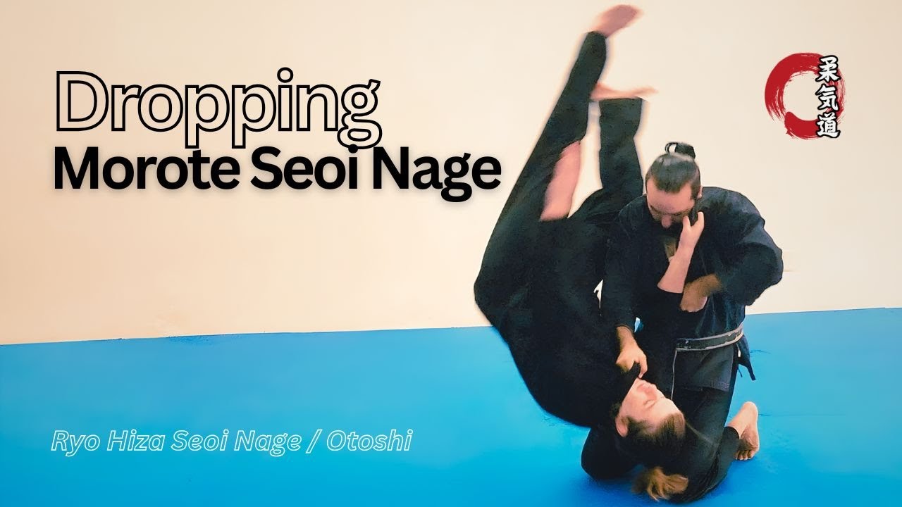 Dropping Morote Seoi Nage (Ryo Hiza Seoi Otoshi) — японское джиу-дзюцу и бросок дзюдо