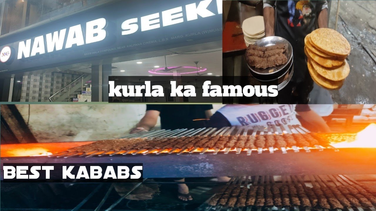 Mumbai kurla ka famous Nawaab seekh corner | Best seekh paratha in mumbai kurla#youtubevideos#food
