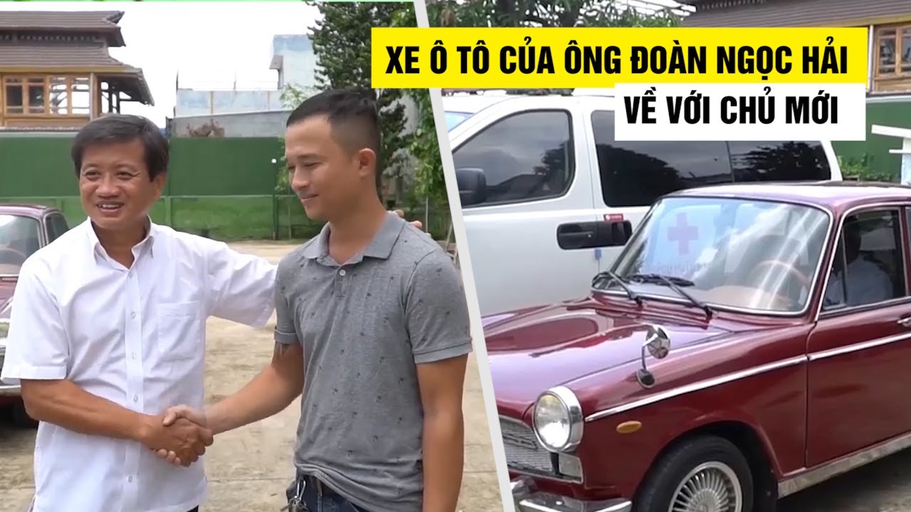 Ông Đoàn Ngọc Hải chia tay xe cổ Daihatsu, nhận 4 tỉ làm từ thiện