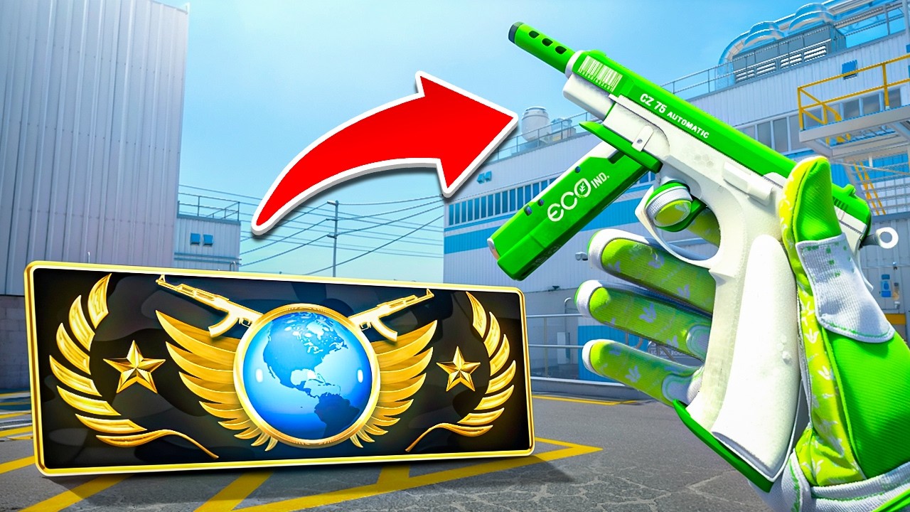 Global Elite with CS2's Worst Gun...