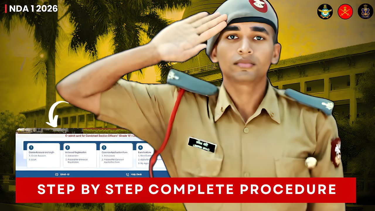 NDA 1 2026 Form Filling | Complete Step-by-Step Application Process !!