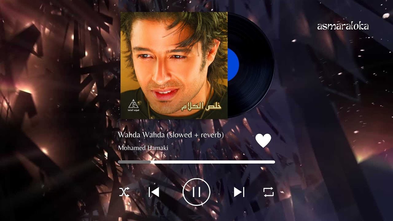 mohamed hamaki - wahda wahda (slowed + reverb)
